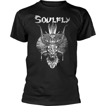 Pánské tričko Soulfly Tribe Black M Tričko