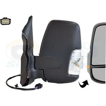 Auto zrcátko Vnější zpětné zrcátko VAN WEZEL 1992801