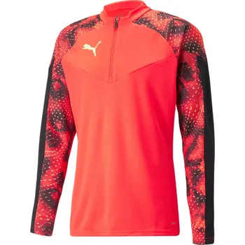 Triko s dlouhým rukávem Puma individualFINAL WC 1/4 Zip Top 65821348 Velikost L