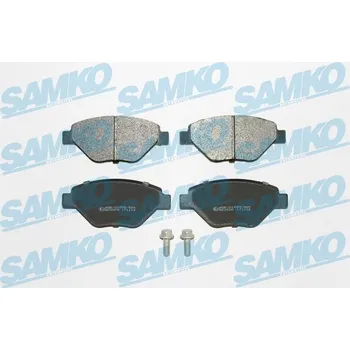 Brzdová destička Sada brzdových destiček, kotoučová brzda SAMKO 5SP910