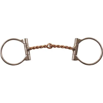 Udidlo pro koně Pool's Udidlo déčkové jednou lomené Offset Pool's, westernové, 12,5 cm