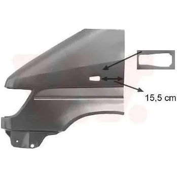 Blatník karosérie Blatník VAN WEZEL 3075656