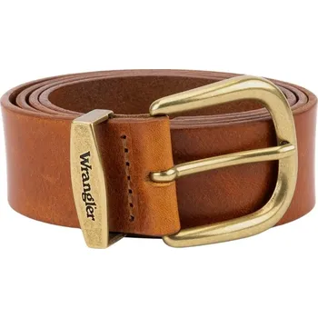 Kšandy Opasek WRANGLER EASY BELT COGNAC 112352693 Velikost: 90 cm Tričko zdarma při nákupu nad 3000,-!