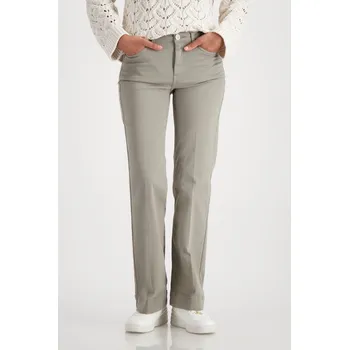 Dámské kalhoty Kalhoty Monari 809232 zelené džíny rovný střih Velikost: 40