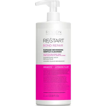 Šampon Revlon Professional Restart Bond Repair Gentle Cleanser Shampoo - Šampon pro poškozené vlasy 1000 ml