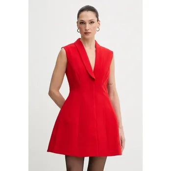 Dámské šaty Šaty Bardot 59724DB červená 33X, vel. L