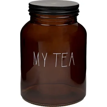 Dóza na potraviny Skleněná dóza | CLAUBEE | My Tea | 1 l | 888965