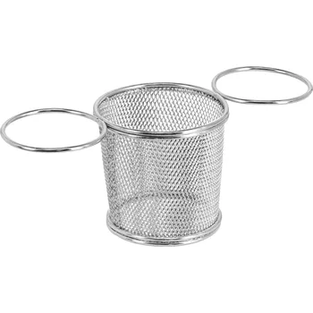 Odpadkový koš Fritovací koš Niragua kulatý včetně držáku na omáčku