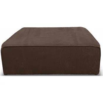 Taburet Taburet FIRE - tmavěhnědý - manšestr - LINCOLN 29