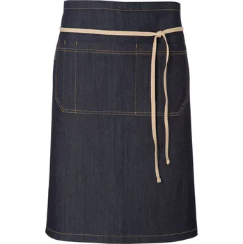 Kuchyňská zástěra Zástěra bez laclu Nando, 60x100 cm - denim