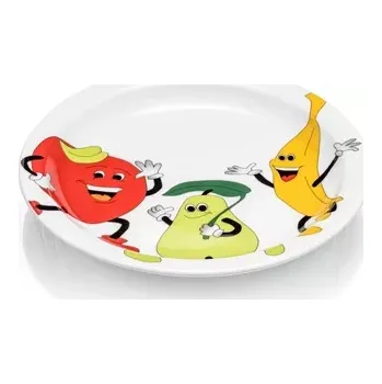 Talíř Porcelánový talíř Modermo Kids Wed. 18,5 cm | MODERMO MP052