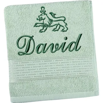 Bellatex Froté osuška proužek s výšivkou jména a znamení zvěrokruhu Mintová