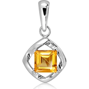 Přívěsek Breze Golden Citrine - stříbrný přívěsek s citrínem