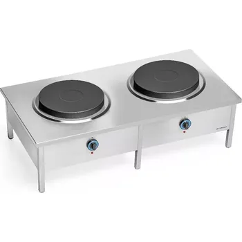 Sporák Elektrický gastronomický sporák se 2 hořáky | FORGAST FG09421