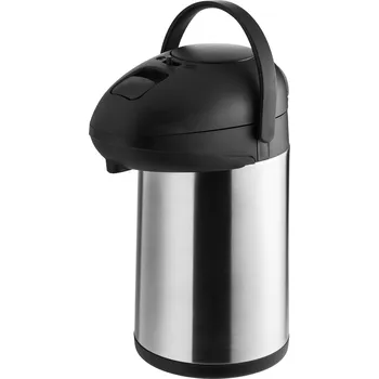 Termoska Termoska s pumpičkou Lomé, 3000 ml - stříbrná