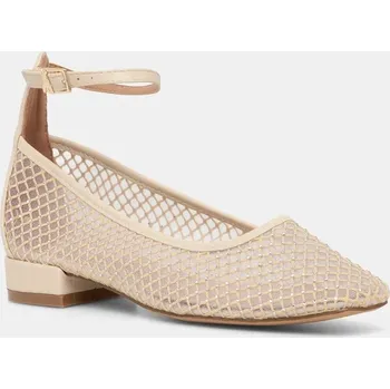 Dámské baleríny Balerínky Patrizia Pepe Girl béžová barva, PPJ340 02X, EUR 41