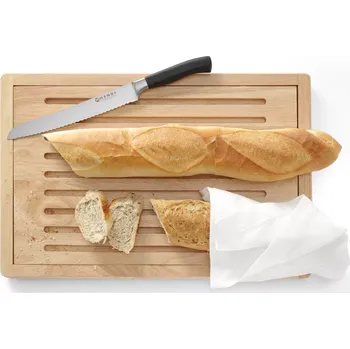 Kuchyňské prkénko Dřevěné prkénko na chleba | HENDI 505502