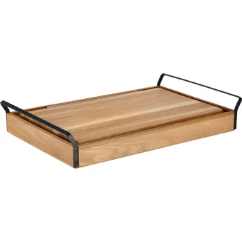 Chlazení Chladicí vitrína Esino ploché dřevo 1/1