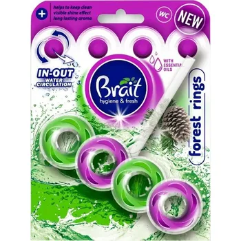WC čistič Brait WC závěs RINGO Forest Rings 40 g