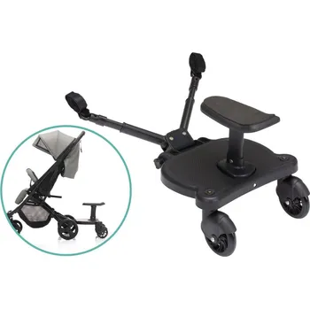 Stupátko ke kočárku Fillikid Stupátko za kočárek + sedátko Basic