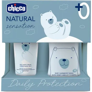 Kosmetická sada CHICCO Set dárkový kosmetický Natural Sensation - Daily Protection 0m+