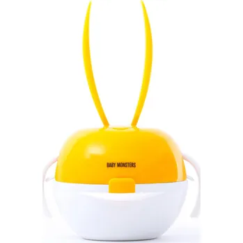 Baby Monsters MEAL B plast KRÁLÍK 24m+ Cestovní jídelní sada plast - Oranžová