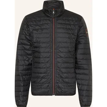 Napapijri Pánská Prošívaná Bunda Amiata, černá / oranžová, 50