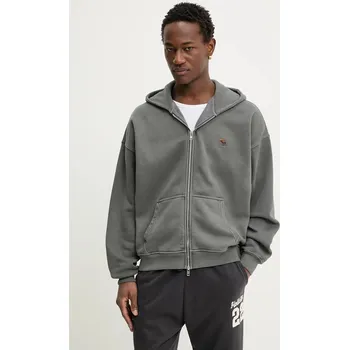 Pánská mikina Mikina Abercrombie & Fitch KI122.5660.136 šedá 90X, vel. XXL