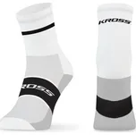 Ponožky KROSS PAVE MID White Barva: Bílá, Velikost: 42-44