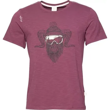 Pánské tričko Tričko Chillaz Rock Hero Winter dark bordeaux M