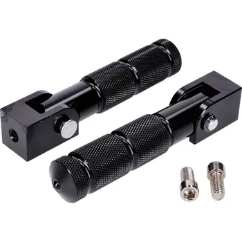 Motodíl 101 Octane Sada stupaček spolujezdce CNC černé pro Beta RR 50, RR 125 2021- 53836