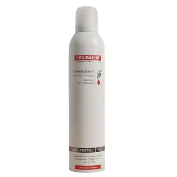 Péče o nohy Krémová pěna na suchou pokožku s klotrimazolem a ureou, Pedibaehr
