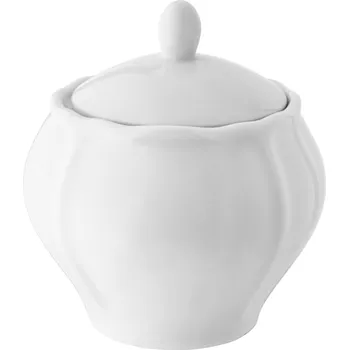 Dóza na potraviny Dóza na cukr s pokličkou Amely, 300 ml - bílá