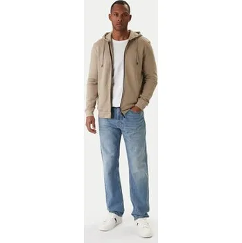 Dámské oblečení Guess Mikina Aldwin Z2YQ28 K9V31 Béžová Regular Fit XS