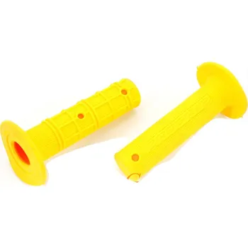 Motocyklový chránič Diverse / Import Gripy Žluté Žluté 22/24mm 120mm pro Zündapp GTS, KS, C 50 Sport, Kreidler, Hercules MG00000454