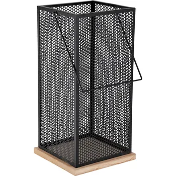 Lucerna Lucerna Cennet, 22x22x46 cm - černá/hnědá