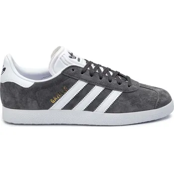 Pánská vycházková obuv ADIDAS-Gazelle M grey/white/gold Šedá 44 2/3
