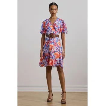 Dámské šaty Šaty Lauren Ralph Lauren bílá barva, mini, 250957086 05A, vel. 40