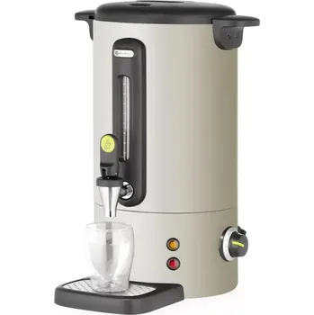 Ohřívač nápojů Vařič na vodu Design by Bronwasser, 9 L - světle šedá | HENDI 211519