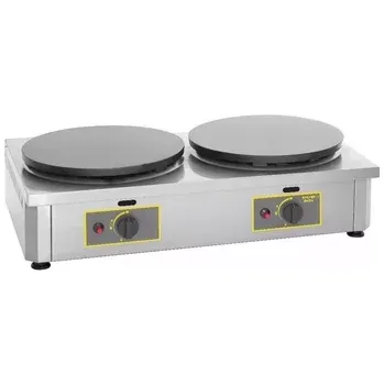 Kuchyňský gril Dvojitý plynový palačinkovač - 2x35cm | ROLLER GRILL CDG 350