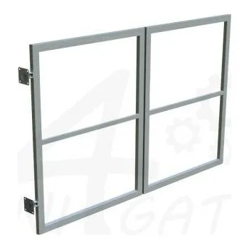 brána Skládací brána bez sloupků - 3500 x 1000 mm