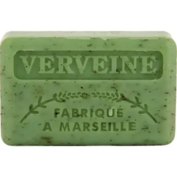 Mýdlo La Savonnette Marseillaise Marseillské mýdlo Savon De Marseille Lístky Verbeny 125 g