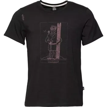 Pánské tričko Tričko Chillaz Homo Mons Sportivus black M