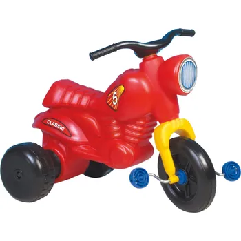 Odrážedlo DOHANY CLASSIC 5 Motorbike Dětské odrážedlo se šlapkami - ČERVENÉ