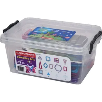 Stavebnice Magformers Magformers 560409 Princess Box 62 dílků