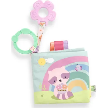 Hračka pro nejmenší INGENUITY Knížka měkká senzorická Deni 0m+