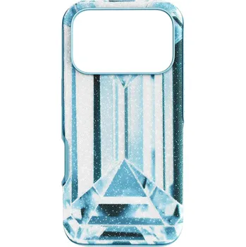 Pouzdro na mobilní telefon Obal na telefon Swarovski HIGH 17 PRO 5737055 modrá 55X, vel. ONE SIZE