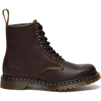 Dámská zimní obuv Kožené workery Dr. Martens 1460 Pascal Warm Lined hnědá barva, na platformě, DM31873201 89X, EUR 46