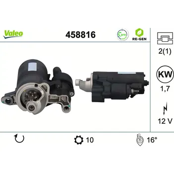 Startér Startér VALEO 458816