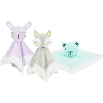 Hračka pro psa Trixie JUNIOR snuggler - plyšový mazlíček, čtverec s plyšovou hlavou Velikost: 20 x 20 cm